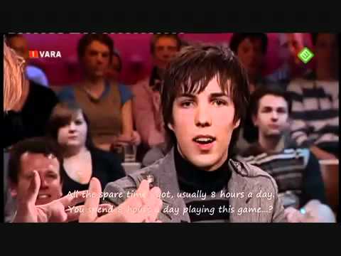 Grubby in DWDD (Dutch Television Talk show)