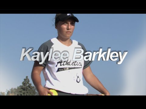 2021 Kaylee Barkley Pitcher, 3rd Base, Outfield Softball Skills Video - Socal Athletics McCarthy