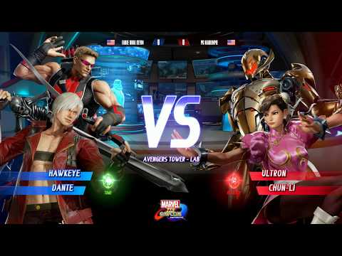 Curleh Mustache 2017 - Marvel vs Capcom Infinite - Fable Dual Kevin vs PG MarlinPie [1080p/60fps]