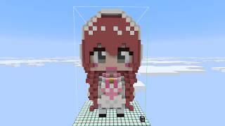 Amayui Moka make in Minecraft