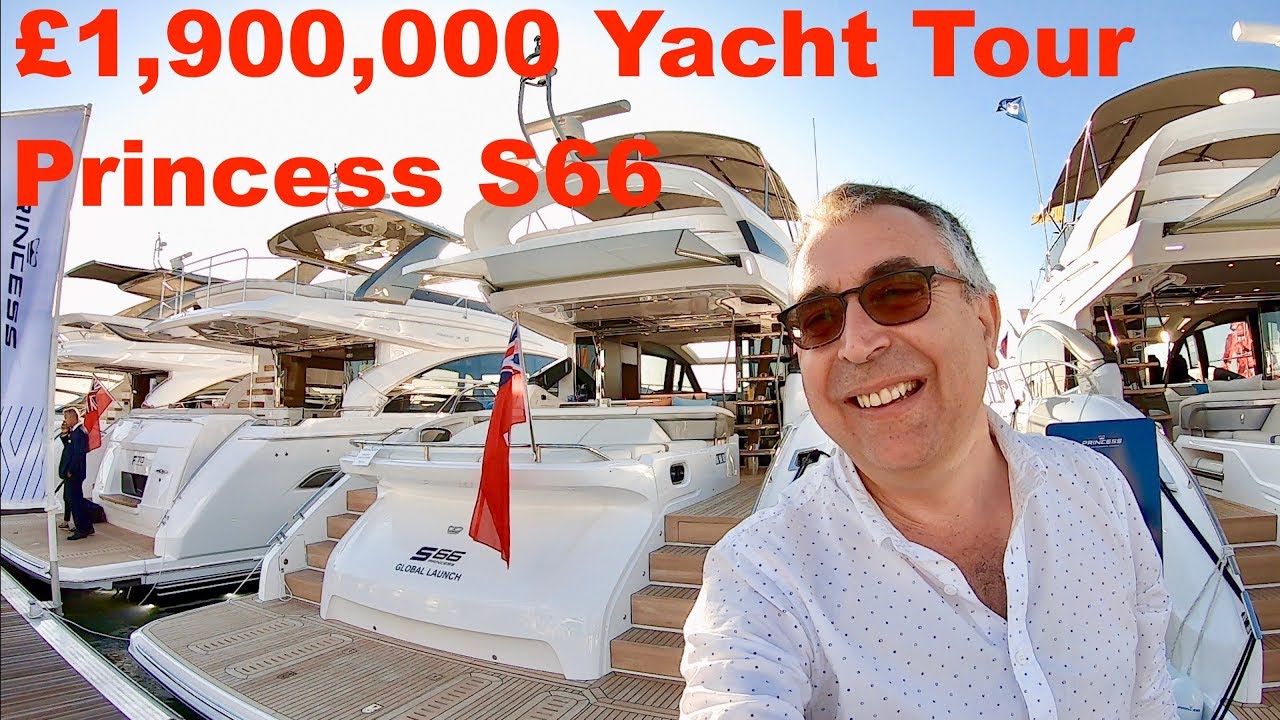 Princess S66 - Yacht Tour