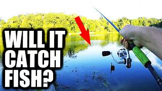 Can I Catch a Fish On This Crazy Fishing Lure Sent By a Subscriber??