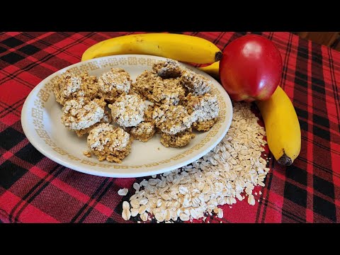 Magic Oatmeal Cookies - 2 Ingredients - Best Way to Eat Oatmeal - Guilt Free - The Hillbilly Kitchen