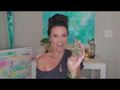 How to use PYRITE crystals to attract WEALTH & ABUNDANCE