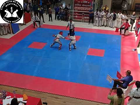 🇳🇵vs🇮🇳 IFK Aakash Bhumi (Red) VS Rohan Das (White) 30kg IFK kyokushin Karate Championship - 2022