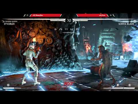 MKX @ KIT16 - UA Scar vs cR HoneyBee [720p/60fps]
