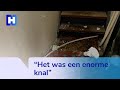 Explosief gegooid in portiek van woning in Wallengebied