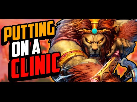 CLEANEST ANHUR GAME YET! Winning The Duo Lane In Style - Smite S8 GM Ranked Hunter Gameplay
