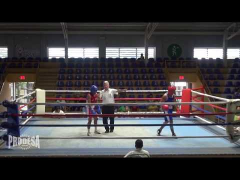 Hector Mendoza VS David Velazquez - Boxeo Amateur - Miercoles de Boxeo