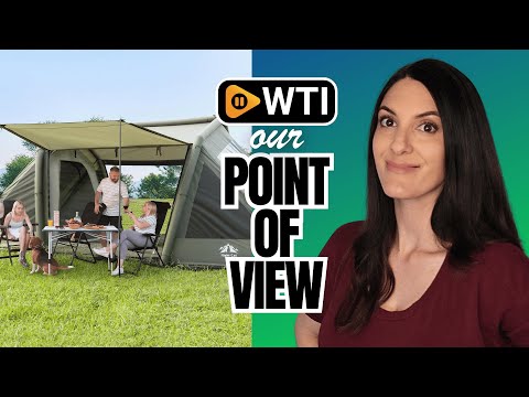Night Cat 8-Person Inflatable Tent: Waterproof Spacious Blow-up Tent with Easy Set Up Pump for Family Winter Camping and Outdoor Events - WTI product video review