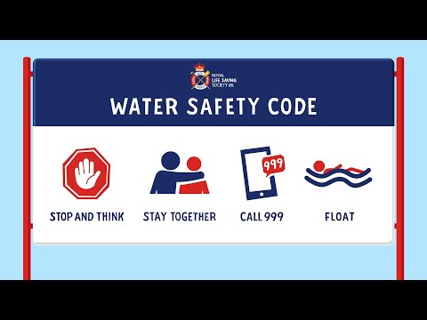Water Safety Code Cartoon