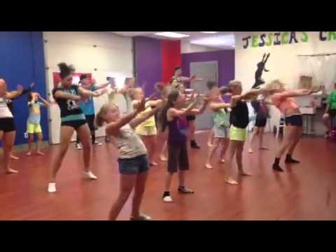 Ricki at Toxic Twist Dance Camp with music Summer 2013