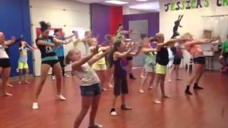 Ricki at Toxic Twist Dance Camp with music Summer 2013