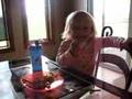Gracie Eating Too