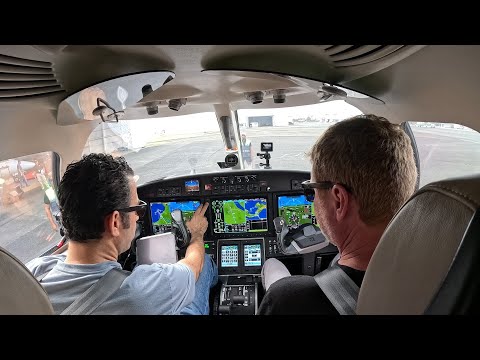 Full Flight: Panama to Florida in a CJ3+ (Cockpit & ATC)