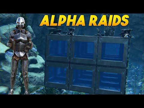 How We RAIDED Everyone On The MOST Populated SERVER - ARK