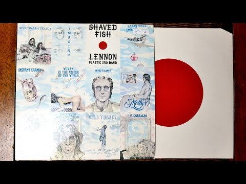 John Lennon - Shaved Fish - 1975 compilation album - Vinyl unboxing