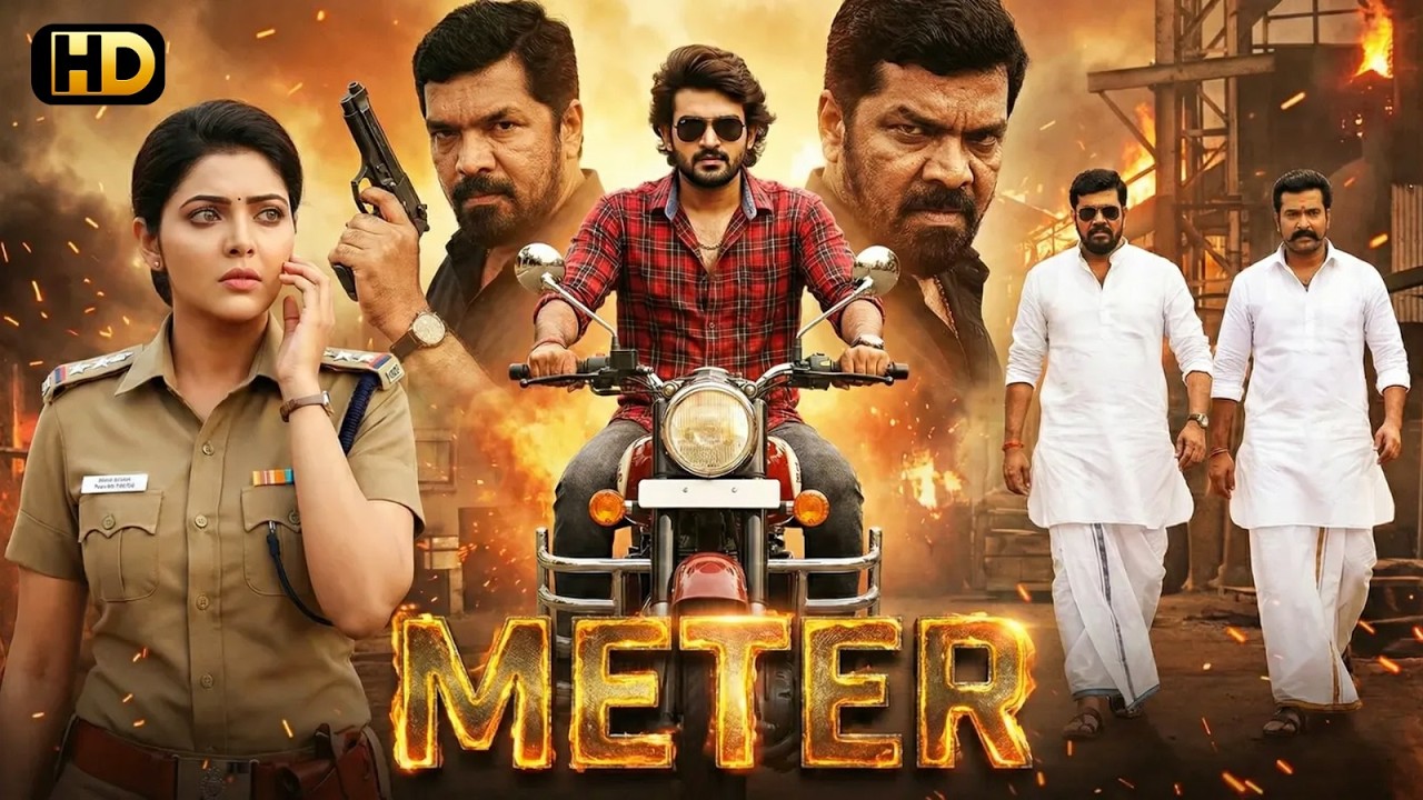 METER" (HD) New Released Full Hindi Dubbed South Romantic Action Movie | Athulya Ravi New Movie