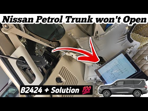 B2403 / B2424 Fearless Fix for Nissan Patrol Trunk Not Opening