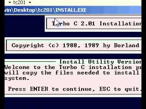 comment installer turbo c