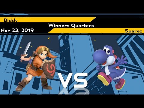 [Super Smash Bros. Ultimate] Player's Ball Ultimate @ OS NYC (W.Quarters) -   Biddy vs   Suarez