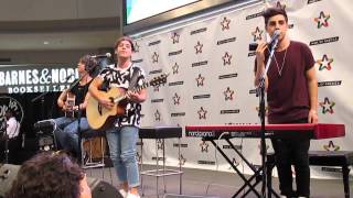 At Sunset performing 21 reasons