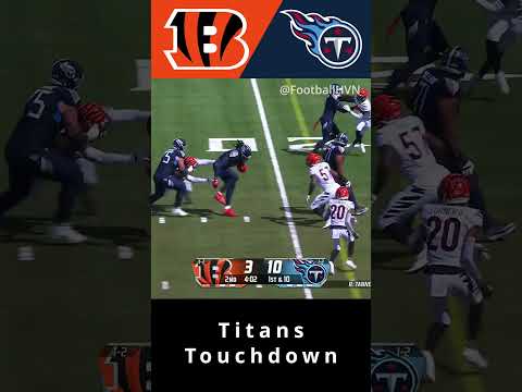 Cincinnati Bengals vs Tennessee Titans Week 4 Game Highlights 2023 🔥 #shorts #nfl #nflhighlights