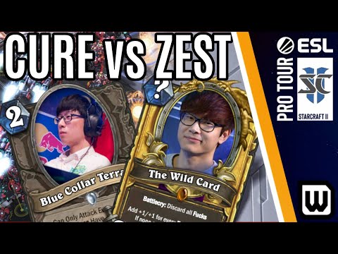 Cure and Zest Get MESSY. AGAIN. Starcraft 2 ESL Open Finals