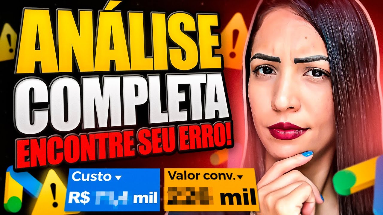 Analise de Campanha Google Ads para Afiliados Iniciantes [MENTORIA COMPLETA]