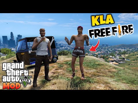 GTA V X FREE FIRE - KEHIDUPAN KLA JADI SUPIR BAJAI