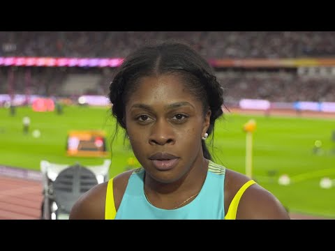 WCH 2017 London Tynia Gaither BAH 200 Metres Heat 1