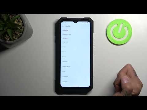 How to change the language to Spanish on CUBOT KING KONG X