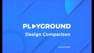 Playground Design Comparison (Hybride Software)
