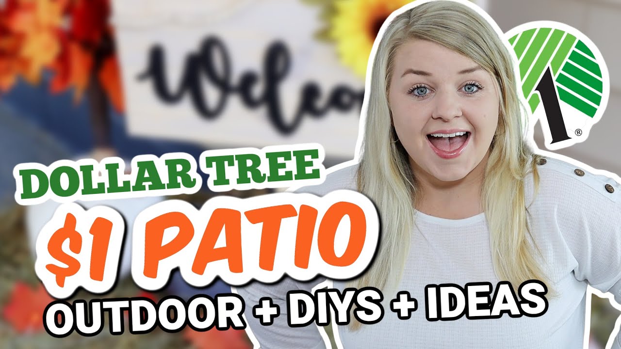 Genius DOLLAR TREE FALL Outdoor + Patio Decor Ideas (incredible DIYS and HACKS!) 2024