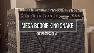 Video thumbnail for Mesa Boogie King Snake | Playthrough Demo by ChoptonesOfficial