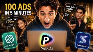 How to Create 100 Ads in 5 Minutes with Pollo AI (Step-by-Step Tutorial)