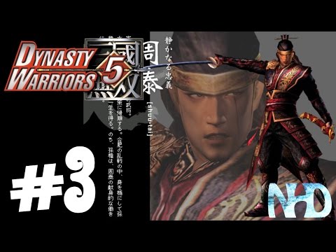 Let's Play Dynasty Warriors 5 Zhou Tai (pt3) The Invasion of Nan Zhong