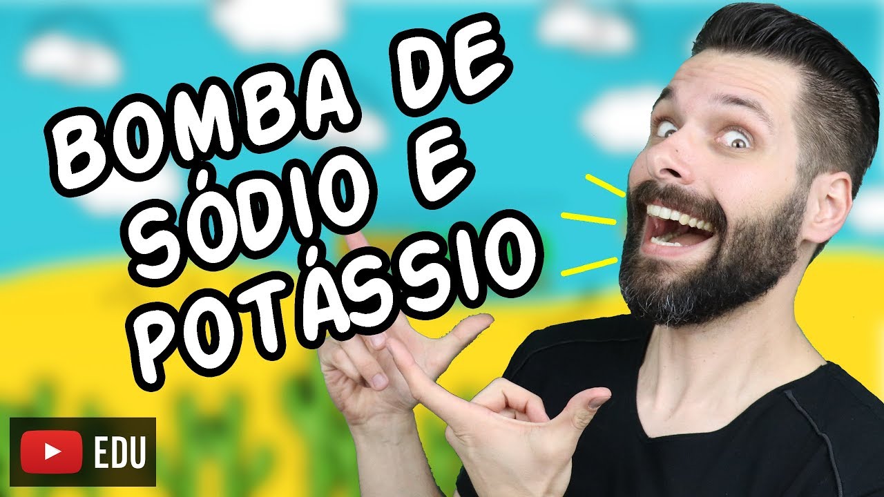TRANSPORTE ATIVO: Bomba de Sódio (Na+) e Potássio (K+) | Biologia com Samuel Cunha