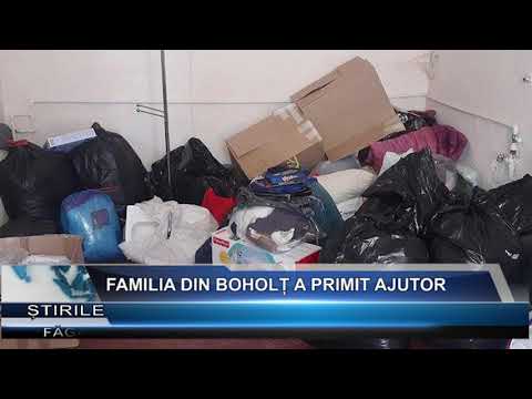 Familia din Boholt a primit ajutor