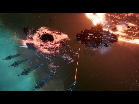 Skalgrim Mod 2021: Abyss - Word Bearers vs Space Marines - Battlefleet Gothic Armada 2