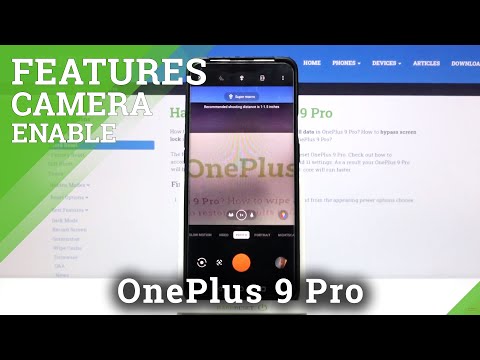 Camera Options Preview in OnePlus 9 Pro – Verify Camera Modes