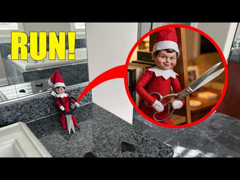 If you see Evil Elf on the Shelf Holding Scissors. RUN away as fast as possible! (You are in Danger)