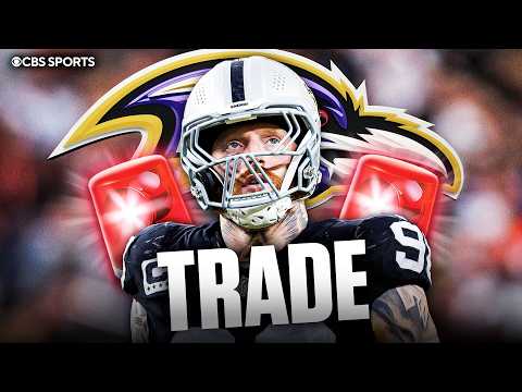 Raiders trading Maxx Crosby to Ravens 🚨 | What the deal means for both teams