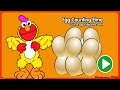 Elmo Egg Counting Sesame Street Hammy Kids