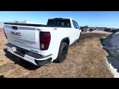 2022 GMC Sierra 1500 Crew Cab Standard Box 4-Wheel Drive Elevation in White for sale at Selkirk GM in Selkirk, MB