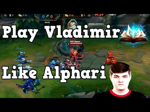 REVIEWING RANK 3 PLAYER ON EUW | BEST TOP EU | CHALLENGER VLADIMIR TOP [League of Legends]