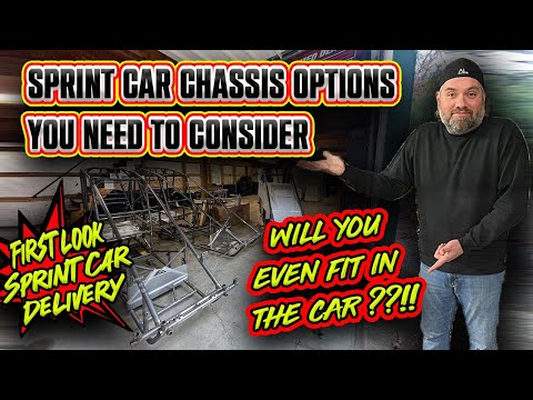 Could You Be TOO BIG For The Racecar?! Sprint Car Chassis Options Explained
