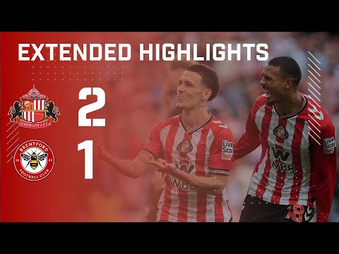 Extended Premier League Highlights | Sunderland AFC 2 - 1 Brentford FC