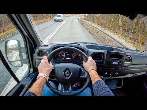 Renault Master [2.3 dCi 135HP] |0-100| POV Test Drive #1512 Joe Black