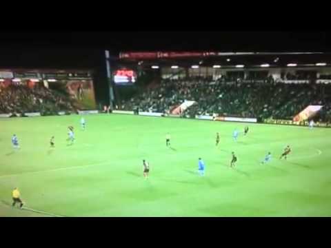 Adrian Colunga bhafc goal vs bournemouth